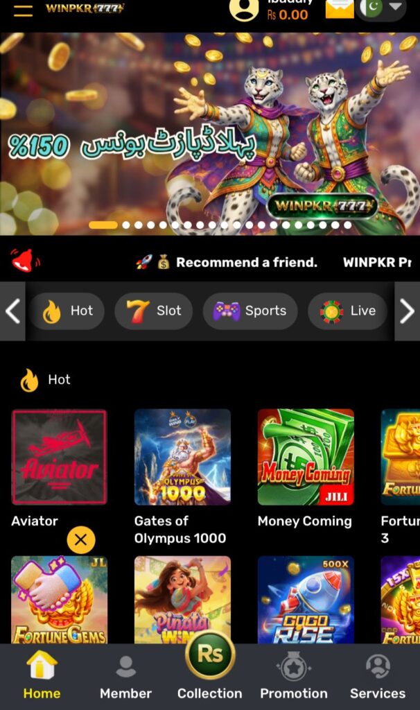 WinPkr777 Game